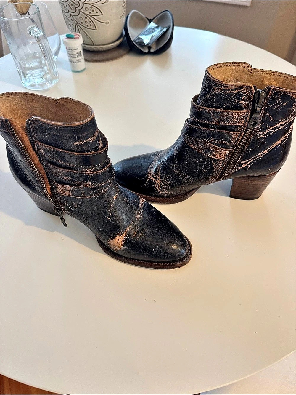 Bedistu  Harness Ankle Boot